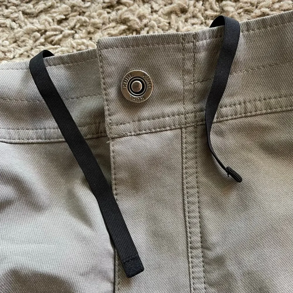 Kuhl Men's Shorts Shift Amphibia Short Charcoal Gray Tech size 36